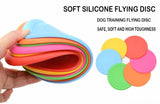 Rubber Dog Frisbee Flying Disc