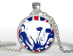 Britain English Bulldog Pendant Necklace