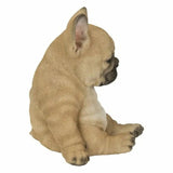 Sleepy French Bulldog Puppy Statue Resin Sculpture