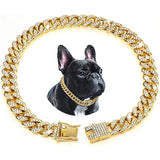 Luxury Diamond Dog Cuban Chain Collar