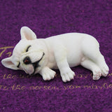 Cute Sleeping French Bulldog 3D Fridge Magnet