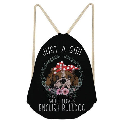 Just A Girl Who Loves English Bulldog