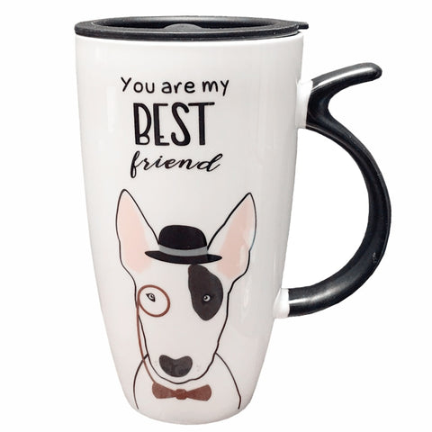 Bull Terrier You Are My Best Friend Coffee Mug
