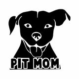 Pit Mom Pit Bull Sticker