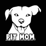 Pit Mom Pit Bull Sticker