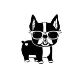 Cool Boston Terrier Sunglasses Sticker
