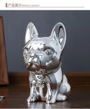 Creative Piggy Bank Bulldog Resin Decoration Large Coin Money Box Cute Puppy Home Decoration for Children Toys