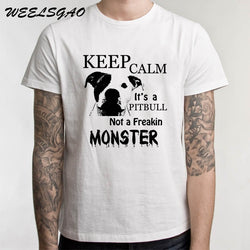 Keep Calm It's a Pitbull Not a Freakin Monster T-Shirt