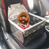 Paw Bone Dog Car Booster Seat