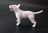 Bull Terrier White Small 1/60 Scale Figurine Model