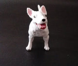 Bull Terrier White Small 1/60 Scale Figurine Model