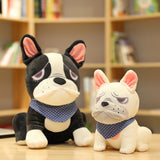 Frowning French Bulldog Plush Stuffed Toys