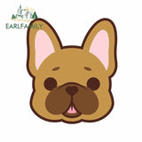 Light Brown Solid Colored French Bulldog Sticker