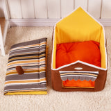 Soft Removable Cover Cushion Dog House