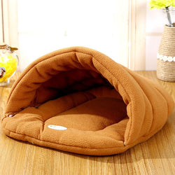 Dog Soft Fleece Sleeping Bag Bed
