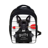 French Bulldog Funny Mug Shot Backpack