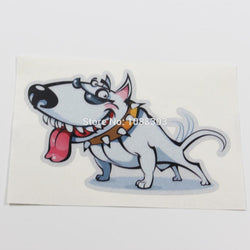 Cool Bull Terrier Cartoon Sunglasses Sticker (4.7", 5.9")