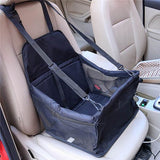 Plain One Color Dog Booster Seat for Car