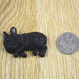 Sleeping French Bulldog Small Figurine Decoration