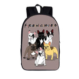 Frenchies Friends French Bulldog Backpack