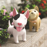 Cute Bull Terrier Dog Piggy Saving Bank Toy